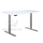 Стол Electric Desk Slim серый/альпийский белый 1380х800х18 мм