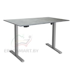 Стол Electric Desk Slim серый/бетон Чикаго 1380х800х18 мм