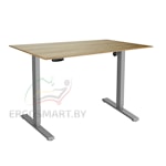 Стол Electric Desk Slim серый/дуб натуральный 1380х800х18 мм