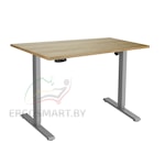 Стол Electric Desk Slim серый/дуб натуральный 1380х800х25 мм