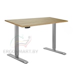 Стол Electric Desk Slim серый/дуб натуральный 1380х800х25 мм