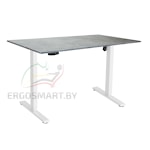 Стол Electric Desk Slim белый/бетон Чикаго 1380х800х18 мм