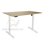 Стол Electric Desk Slim белый/дуб натуральный 1380х800х18 мм
