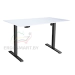 Стол Electric Desk Slim черный/альпийский белый 1380х800х18 мм