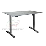 Стол Electric Desk Slim черный/бетон Чикаго 1380х800х18 мм