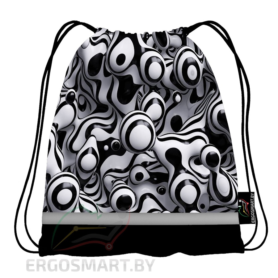 Рюкзак-мешок - 3D Пузыри 002