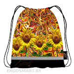 Рюкзак-мешок - 3D Подсолнухи 023