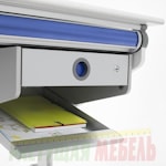 Тумба подвесная Vario Box / серебристая/ для парты Winner (выпуск парты до 2019г)/РАСПРОДАЖА