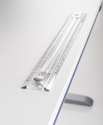 Прозрачная линейка-ограничитель moll на магнитах