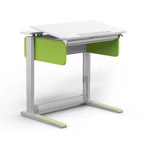 Растущий стол-парта Champion  Compact/Express/ зелёные боковины