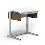 Растущий стол-парта Champion Compact/Express/ боковины из натурального дерева ( грецкий орех)