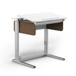 Растущий стол-парта Champion Compact/Express/ боковины из натурального дерева ( грецкий орех)