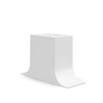 Адаптер высоты к столу T7 белый