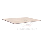 Столешница массив скошенный край - Дуб беленый 1300х750х27
