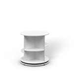 Вращающийся стеллаж Tower 64 /базовый уровень высотой 67 см / 4 полки переменной высоты