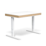Регулируемый стол moll T8 M Дуб/белая рама