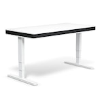 Регулируемый стол moll T8 L Черный/белая рама
