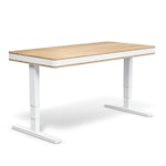 Регулируемый стол moll T8 L Exlusiv Дуб/белая рама