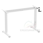 Рама к столу регулируемая Manual Desk Light белая