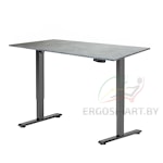 Стол Electric Desk Light черный/бетон Чикаго 1200х650х18 мм