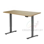 Стол Electric Desk Light черный/дуб натуральный 1200х650х25 мм