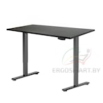 Стол Electric Desk Light черный/дуб мореный 1200х650х25 мм