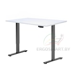 Стол Electric Desk Light черный/Ясень Тронхейм 1200х650х25 мм