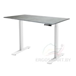 Стол Manual Desk Compact FR белый/бетон Чикаго 1380х800х18 мм