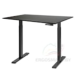 Стол Manual Desk Compact FR черный/дуб мореный 1380х800х18 мм