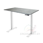 Стол Manual Desk Compact FR белый/бетон Чикаго 1360х800х36 мм