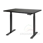 Стол Manual Desk Compact FR черный/дуб мореный 1360х800х36 мм