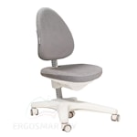 Стул Maximus серый с чехлом серебристый аллигатор