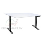 Стол Ergo Desk Prime черный/ясень Тронхейм 1200х650х18 мм