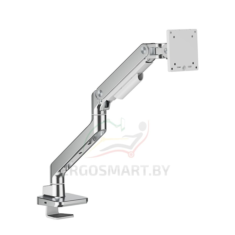 Кронштейн для монитора Heavy-Duty Lux c USB, полированный алюминий