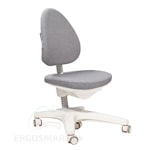 Стул Maximus серый с чехлом светлый лен