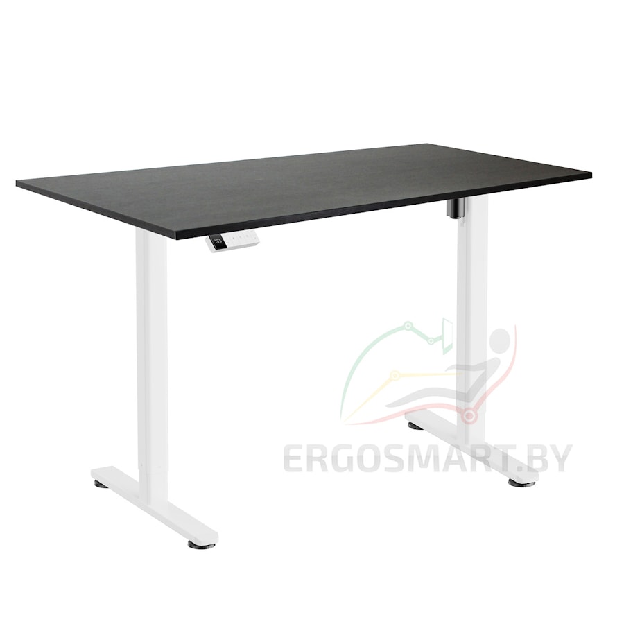 Стол Electric Desk Slim белый/дуб мореный 1200х650х18 мм