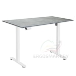 Стол Electric Desk Slim Pro белый/бетон Чикаго 1380х800х18 мм