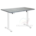 Стол Electric Desk Slim Pro белый/бетон Чикаго 1200х650х25 мм