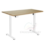 Стол Electric Desk Slim Pro белый/дуб натуральный 1200х650х25 мм