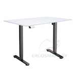 Стол Electric Desk Slim черный/Ясень Тронхейм 1200х650х18 мм