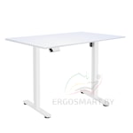 Стол Electric Desk Slim Pro белый/Ясень Тронхейм 1200х650х18 мм