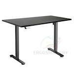 Стол Electric Desk Slim черный/дуб мореный  1380х800х25 мм
