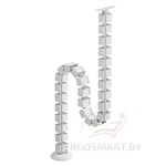 Держатель для проводов Ergo Cabel R белый