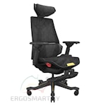 Геймерское кресло BLOODRAGON черное/золотистое