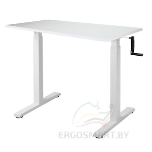 Стол Manual Desk Compact белый/альпийский белый 1360х800х36 мм