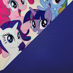 Комплект чехлов для стула Match принты/стрейч/Пони 03017