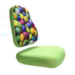 Комплект чехлов для стула Match принты/Шары 3D 03019