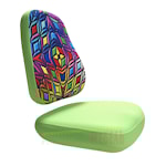 Комплект чехлов для стула Match принты/StarShip стрейч 03020