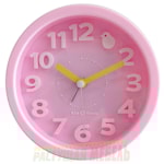 Часы-будильник розовые