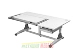 Письменный стол King Desk белый/серый